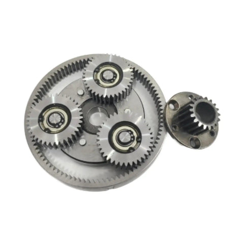 Image of 36T Steel Planetary Gear for Electric Bike Motor Upgrade and Replacement, showcasing heavy duty gear set components.