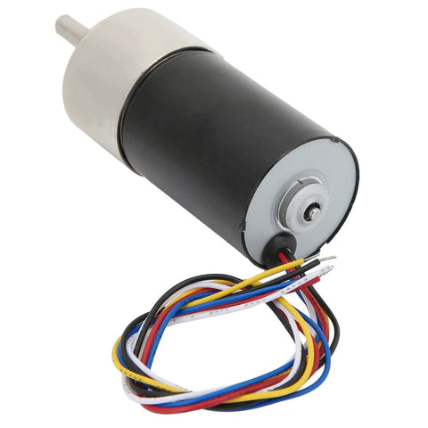 24V Brushless DC Motor With Speed Reduction For Micro Machinery And CNC Tools, CW CCW Ready, Dope Mini High Torque Drive With 600 RPM
