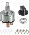 Four Position Three Speed Rotary Switch With Knob And Terminals For Fan Or Heater Control 12A 250V 16A 125V Built To Last Workhorse