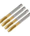 Spiral Point Tap 5 By 16 By 18 UNC B2 Accuracy Titanium Coated Pro Grade 6542 High Speed Steel Screw Tap Tapping Bit.
