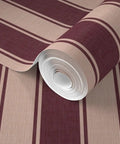 Traditional Classic Wallpaper Type II With Badass Durability And Smooth Matte Linen Finish For Commercial Residential Spaces roll with striped pattern.