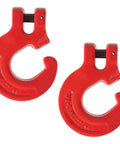 5/16 Inch Logging Chain Choker Hook G80 2 Tons Capacity 4500 Lbs Working Load Limit Two Pack Heat Treated