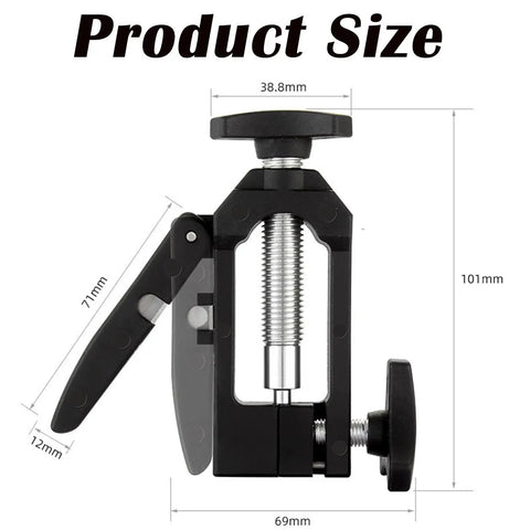2 In 1 Bike Hydraulic Brake Line Cutter And Needle Driver Insertion Tool dimensions diagram with measurements.