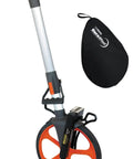 DuraWheel DigiPRO 12.5 Inch Measuring Wheel with digital counter and carry case, featuring a trigger brake and sturdy handle.