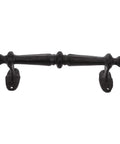 Vintage Cast Iron Door Pull Handle for Garden Gates, Patio Hardware Set, Heavy Duty Outdoor Shed Fence Handle, Rustic Knobs for Patio