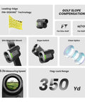 High Accuracy Golf Rangefinder With Slope And Removable Rechargeable Battery features overview including 1100 yd range and 0.3s lock speed.