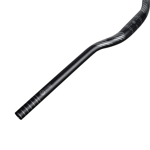 Riser Handlebar For Mountain Bikes Trail Ready Beefy Aluminum 6061 Alloy 31.8mm Clamp 780mm Wide 35mm Rise Lightweight Durable MTB Bar Hard Anodized Black