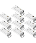 Sliding Door Pulley and Roller Catch Hardware Kit in Stainless Steel showing multiple roller catches for quiet closings