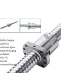 Top Tier 2500mm SFU 2005 Ball Screw Linear Guide Kit With 1500mm Thread Rod Perfect For Your DIY CNC Build Or Serious Machining Project That Needs Solid Precision And Heavy Duty Performance To Get The Job Done Right. SFU 2005 ball screw with flange nut and threaded rod