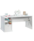 Game Changing Adjustable Sit Stand Computer Desk With Storage And Heavy Duty Home Office Craft Table Plus Vibe Ready Writing Desk For Modern Bedroom with sewing machine and storage.