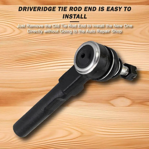 Chevy Malibu Front Outer Tie Rod Ends Left And Right Replacement For 2004 To 2012 Models Also Fits 2005 To 2010 Pontiac G6 And 2007 To 2009 Saturn Aura ES800086 Tough Alloy Steel With Sealed Design And Grease Fitting, driver side tie rod end