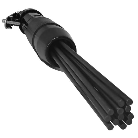Compact Air Needle Scaler For Quick Slag Rust Paint And Dirt Removal With 12 Hardened 3mm Steel Needles And A One Trigger Operation