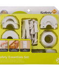 Home Safety Essentials Kit For Kids With 46 Pieces Including Door Knob Covers And Cabinet Latches White Finish Babyproofing Set
