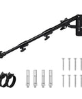 Wall Mount Boom Arm For Ring Light Softbox And Reflector, 39.4 Inch Adjustable Length, with screws and straps included.