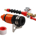 Killer Dust Removal System For Cutting Machines With Precision Water Spray Nozzle Kit and Ten Meter Hose slick metalworking coolant attachment components.