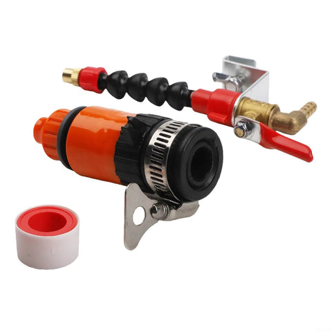 Killer Dust Removal System For Cutting Machines With Precision Water Spray Nozzle Kit and Ten Meter Hose slick metalworking coolant attachment components.