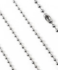 Close-up of 120 Inch Beaded Ball Pull Chain Extension For Roller Shades Stainless Steel Bead Chain Extender With 10 Connectors 4 5 mm Beads