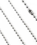 197 Inch Beaded Ball Pull Chain Extension For Roller Shades, Durable Stainless Steel Bead Chain Extender With 10 Connectors, 4.5mm, Silver