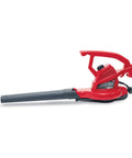 Ultra Electric Blower Vac With 250 MPH Airflow Red Mega Metal Impeller For Serious Mulching And Easy Yard Cleanup Variable Speed Control