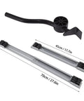 Heavy Duty Appliance Rollers With 24 Wheels And Huge 300kg Capacity For Moving Washers Or Fridges Effortlessly Pry bar and retractable base.