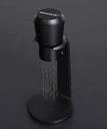 Magnetic WDT Tool For Espresso Machines With Aluminum Alloy Build, Blunt Polished Needles, And Magnetic Storage On A Stand