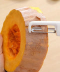 Stainless Steel Fruit Peeling Knife With Double Head For Kitchen And Outdoor Use Portable Peeler peeling squash