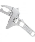 Stubby Adjustable Wrench With Wide Jaw Opening Aluminum Alloy Heavy Duty Spanner for plumbing and automotive repairs