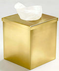 Gold Plated Tissue Box Cover Holder, Square Luxury Tissue Box Holder For Bathroom Vanity Office Bedroom Living Room, Glam Up Your Space With High End Metal Decor, Elegant Gift For Housewarmings And Modern Homes