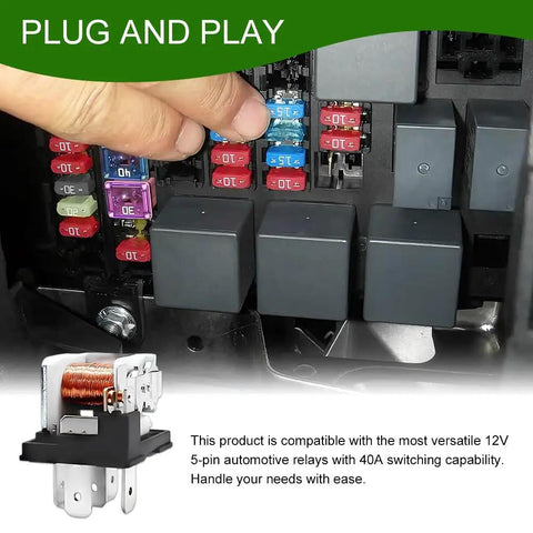 Hella Solid Turn Signal Relays Quick Swap Setup Fixes Nasty Hyper Flash Glitch With 5 Pin Auto Flasher in car fuse box.