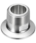 Hella Reliable 304 Stainless Steel Tri Clamp To Npt Male Thread Adapter Built Rock Solid, 1.5 Inch for sanitary pipe swaps.