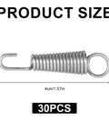 Thirty Piece 4008 Vise Replacement Springs Made From Carbon Steel For Vise Clamps And Locking Tools size 4cm 30 pack