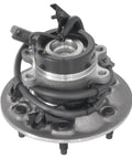Front Wheel Hub And Bearing Assembly 515104 for Chevy Colorado 2004 2008, 6-lug with ABS, OE replacement, front view