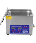 Top Shelf Ultrasonic Cleaner Machine 10 Liter Capacity with stainless steel design and digital timer for effective cleaning.