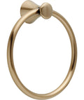 Champagne Bronze Hand Towel Ring For Kitchen And Bath Durable Tarnish Resistant Towel Holder With A Sleek Modern Ring