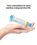Hand holding Two Pack Pro Grade Solder Flux Soldering Paste for PCB BGA Repair with Tinning Syringe Tool Easy Flow Flux