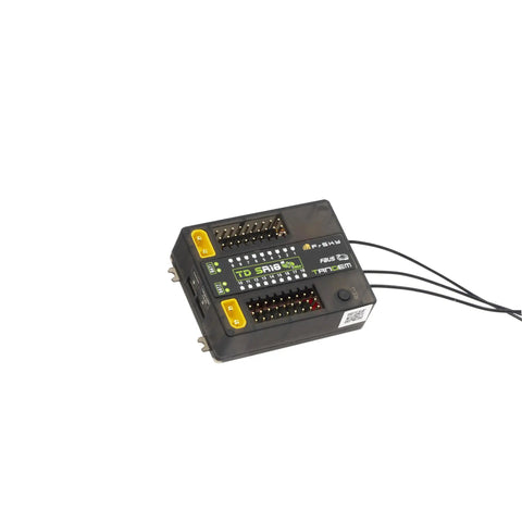 Tandem TD SR18 18 Channel Dual Band Receiver With Pro Grade Stabilizer And Triple Antennas Plus Built In Power Switch, black.