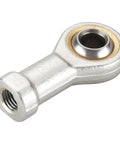 Rugged M16 Rod End Bearing With M16x1.5 Female Thread And 16mm Ball Bore For Quick No Fuss Install In Linkage Systems Built From Zinc Plated Carbon Steel With Copper Washer For Long Lasting Durability.