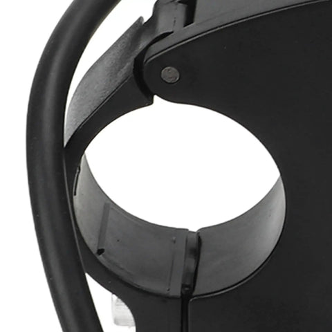 Close-up of handlebar mount of Versatile LCD Display Panel For Electric Bikes And Scooters With USB Interface