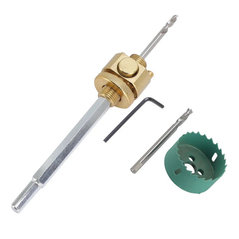 Heavy Duty Recessed Lights Hole Saw Kit For Drywall Installers Includes Can Light Cutter With Connecting Rod And Drill Bit Perfect For Professional Ceiling Installations And Home Improvement Projects, 70mm hole saw kit
