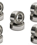 MR105ZZ High Speed Bearing Set For Motors And Water Pumps, 10 Pack, Chrome Steel Bearings With C3 Radial Clearance, precision set