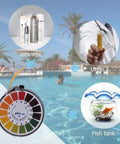 pH Test Strips Kit 5 Meter Acid Test Paper For Water And Soil Testing 197 Inch Litmus Paper Roll Easy To Use DIY Home Lab Tool