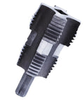 Heavy Duty Portable Pipe Internal Threader for 1/2 3/4 and 1 Inch Threads, durable metal construction for plumbing.