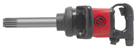 Heavy Knuckle Bustin Pneumatic Impact Wrench Dropping 1920 Ft Lbf At 5200 Rpm For Shop Dogs And Mechanics Who Demand Raw Torque Beast Performance With Six Inch Extended Anvil And Quick Lock Dog Ring