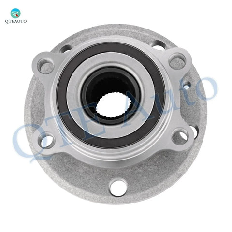 Top view of Pair Of Front Wheel Hub Bearing Assemblies Replacement For 2006 2009 VW Rabbit 2007 2009 Jetta City 2006 2010 Passat 2009 2010 Passat CC AWD FWD Direct Fit For Easy Install With Long Lasting Performance And Smooth Ride