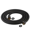 All Metal Shower Hose 90 Inch Stainless Steel Extra Long Replacement No Twist Flexible Bathroom Handheld Shower Hose Extension With Brass Insert And Nut Oil Rubbed Bronze Finish