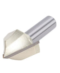 Top Tier Senecesli 90 Degree V Groove Router Bit With One Half Inch Shank And One Point Five Inch Cutting Diameter for precision milling.