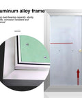 Heavy Duty Hidden Magnetic Access Panel For Wall And Ceiling Tile Cover With Detachable Inspection Door Concealed Security Hatch showing aluminum frame and corner detail.