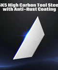 SK5 high carbon tool steel blade with anti-rust coating for Drag Knife Cutter For CNC Router With 1 Eighth Inch Shank And Dual Bearings