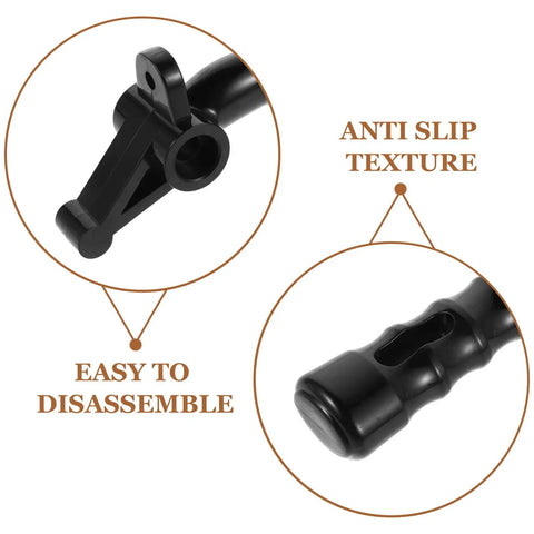 Ergonomic Ice Cream Maker Replacement Handle Grip Lever Fits Most Machines Durable High Temp Part with anti-slip texture