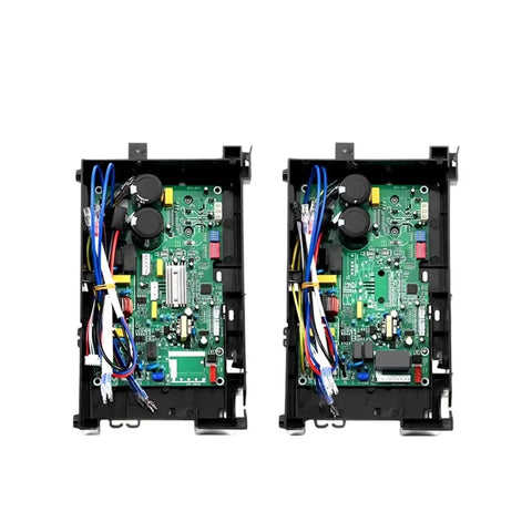Plug And Play Mainboard For Inverter Air Conditioners BP3 BP2 DC Replacement Part Built To Last Weather Resistant Corrosion Proof High Quality Circuit Board With Exact Factory Specs Easy Install Longevity Boost, two black PCBs